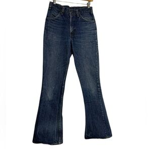 Levi’s Vintage 646 Orange Tab Bell Bottom Bootcut Jeans 31x34 Mens